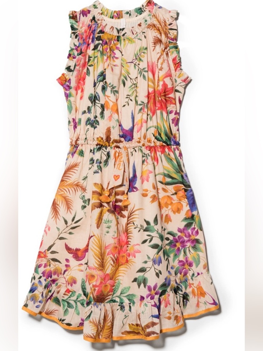 Zimmerman Tropicana flip floral sleeveless dress